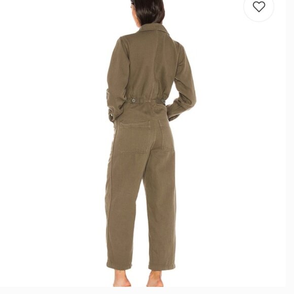 Free People Olive Jumpsuit - Picture 2 of 11